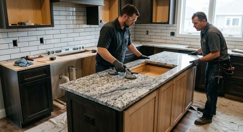 Kitchen Countertop Installation in Lake County, IL